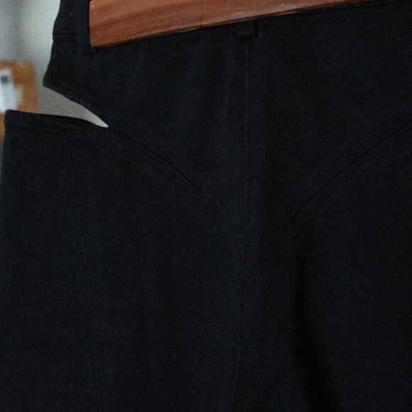 Alo High-Waist Risk Taker Trouser Black XS - Picture 7 of 11